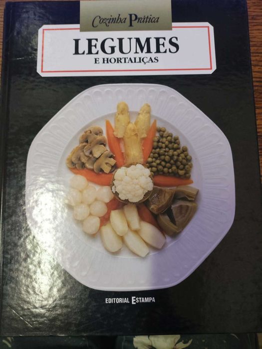 3 livro de receitas Cozinha Prática: Sopas e Purés,Legumes e Hortaliças e Entradas e Saladas