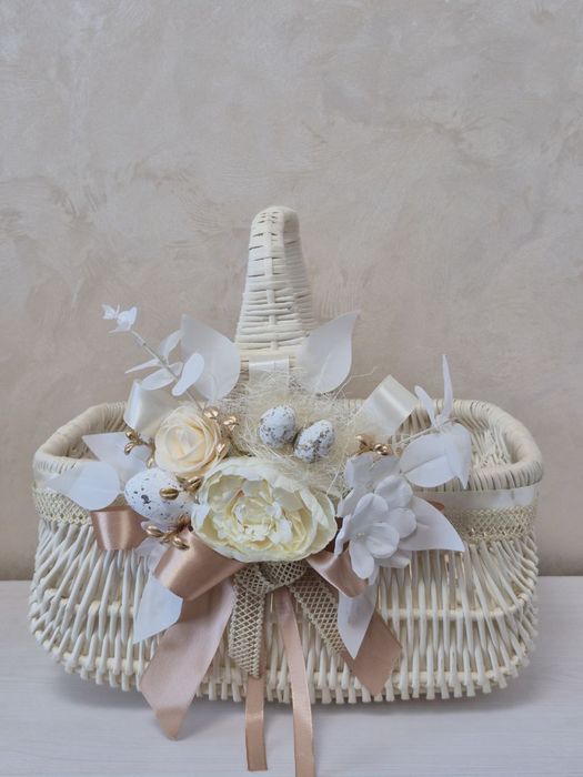 Великодні кошики ,декор ,накидки АКЦІЯ ,кошик пасхальний