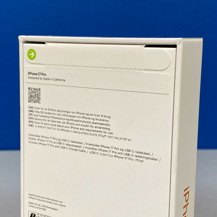 Apple iPhone 17 Pro 256GB | Orange | SELADO | 3 ANOS DE GARANTIA