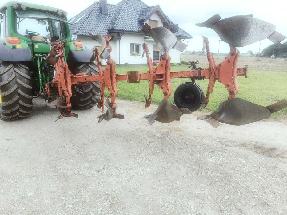 Pług kuhn multima ster 121 4 skibowy lemken Unia vogelczęści