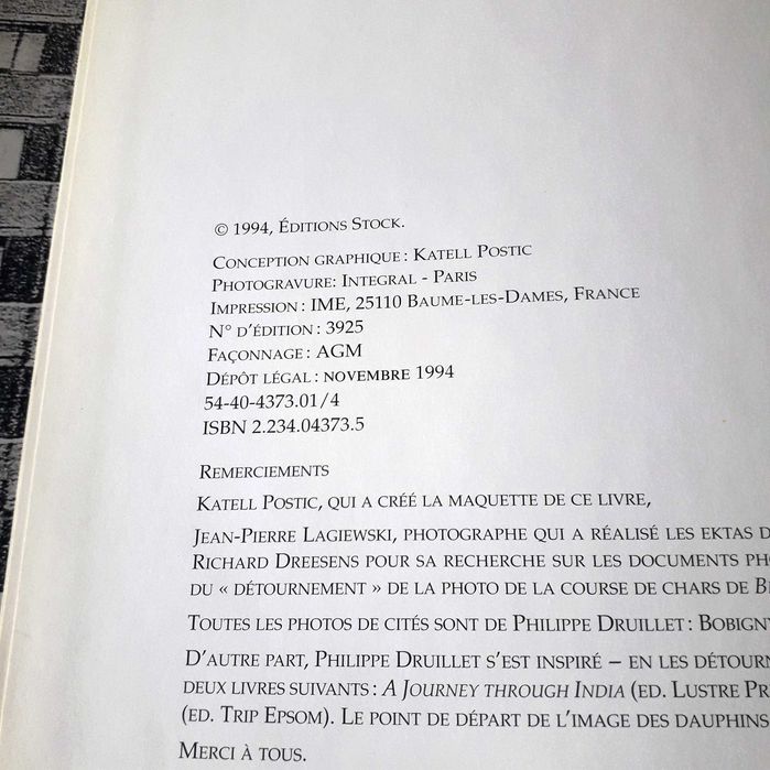 P. Druillet/J. Attali - Manuel, l'enfant-rêve c/ desenho e dedicatória