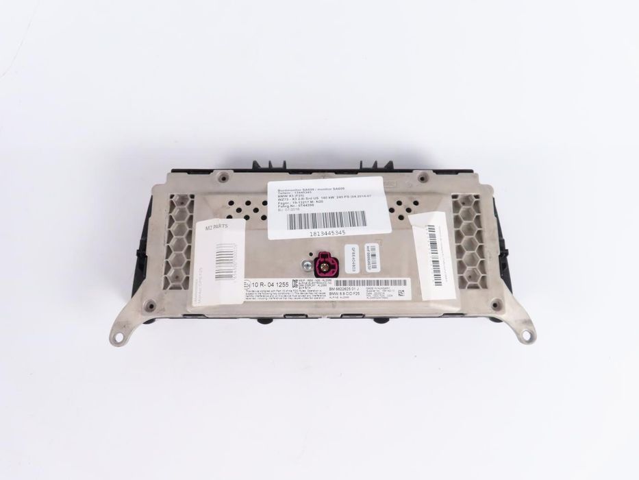Monitor / Display Sistema De Navegação / Gps Bmw X3 Ref: 65506822625