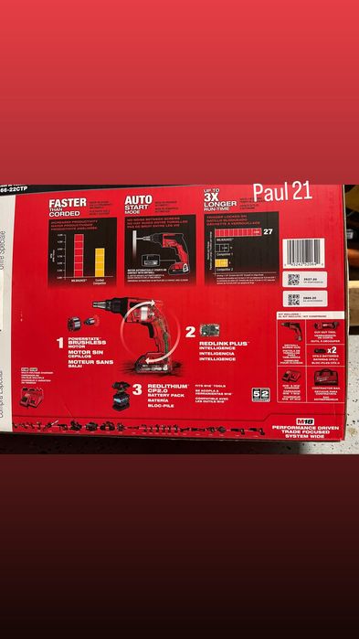 Milwaukee Gesso Cartonado