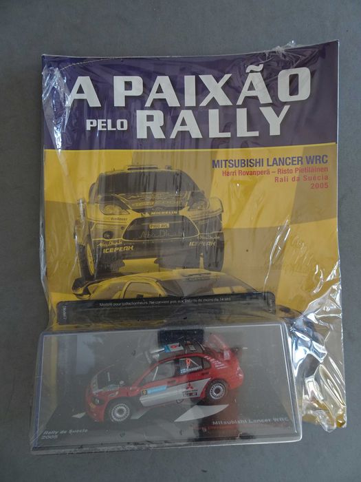 Miniatura Altaya - Mitsubishi Lancer WRC - Harri Rovanpera
