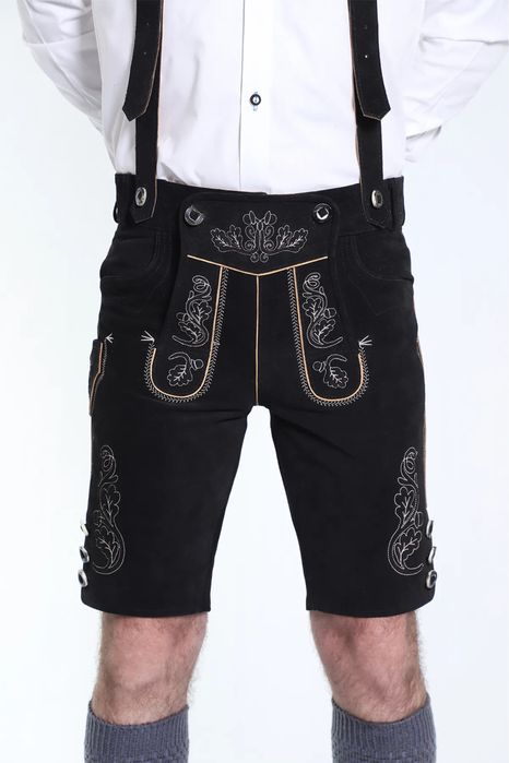 Oktoberfest Lederhosen Calções