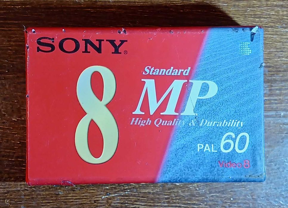 Видеокассета Sony Video 8, новая