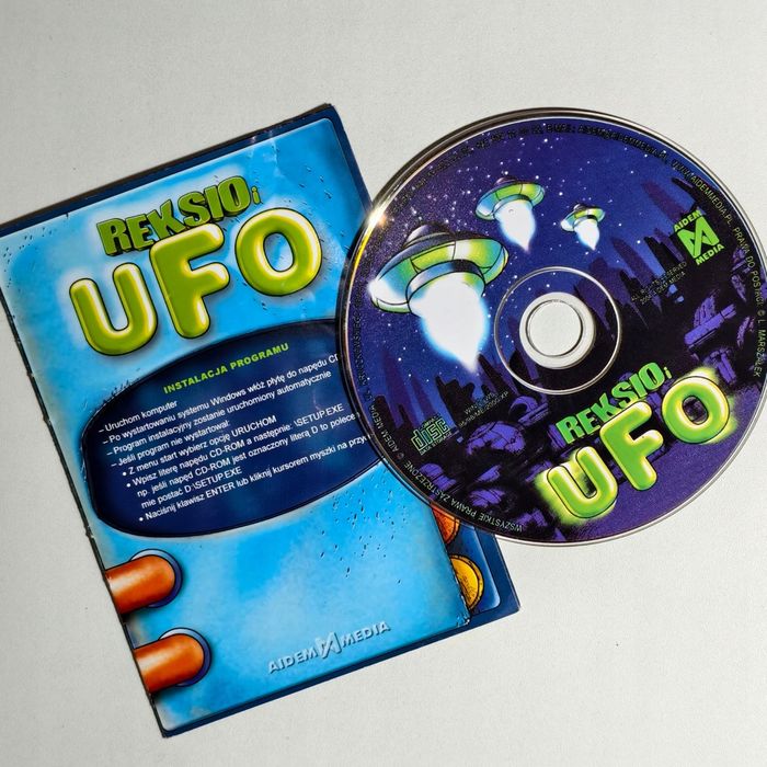 Gra PC - Reksio Ufo + instrukcja