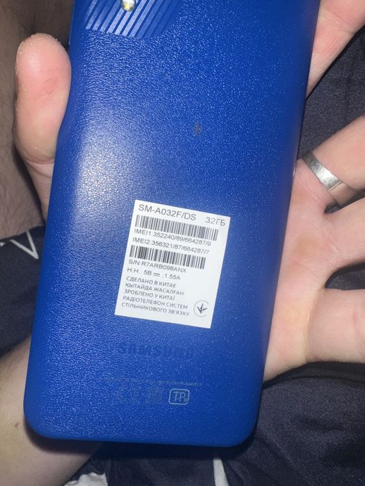 Samsung  A03 core 32gb ( A032 )+ sd card 128 gb