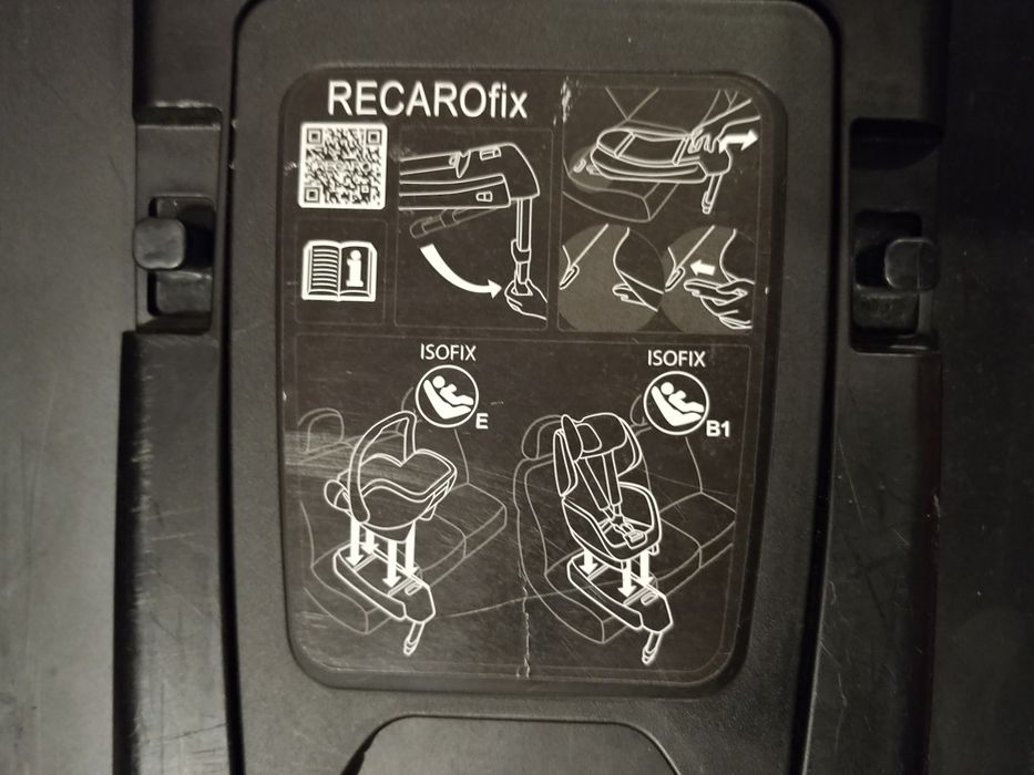 Fotelik 0-13 Recaro isofix z bazą