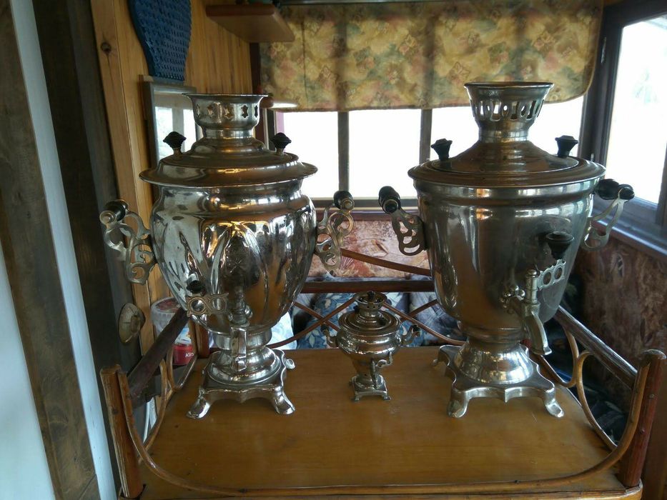 Самовары 2+1 комплектом