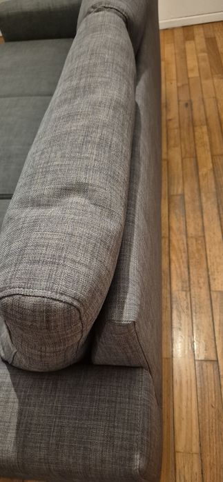 Sofa cinza ikea como novo