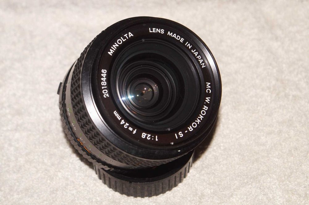 Minolta 24mm f/2.8 MC W. Rokkor-SI