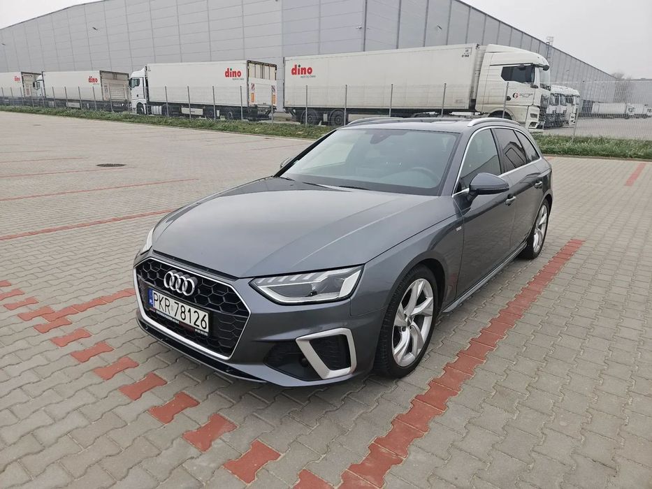 Audi A4 Avant Audi A4 B9 Avant Stronic matrix radar kamera czujniki carplay