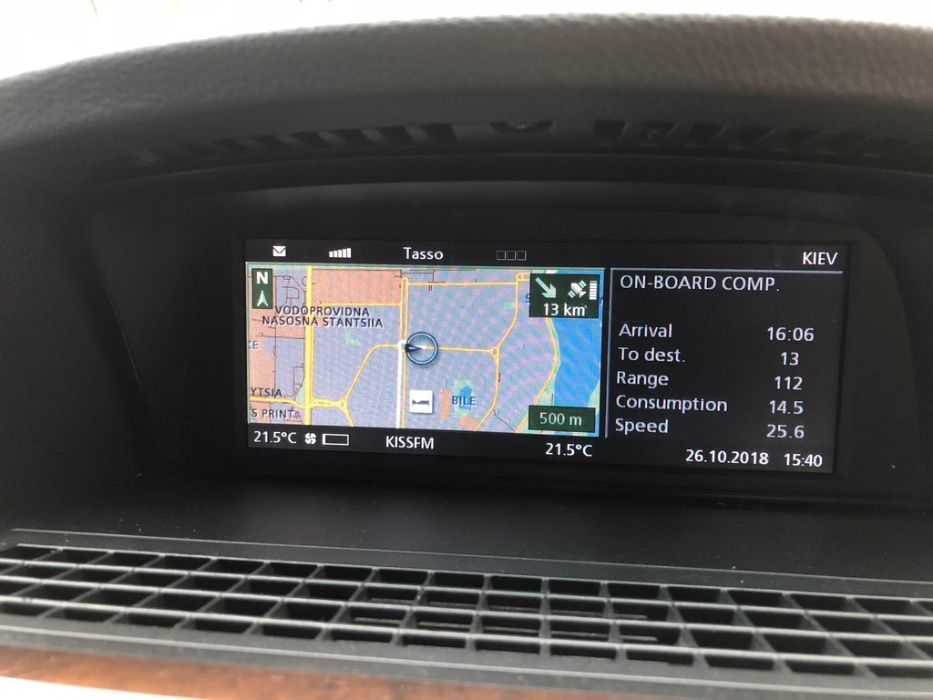 Нави диск Bmw с картами 2024 Украина и Европа