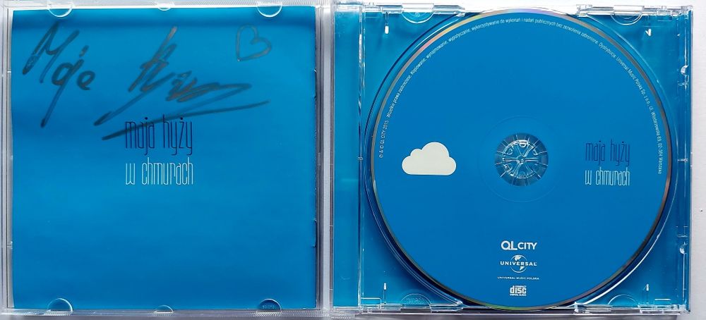 Maja Hyży W Chmurach 2015r Autograf Maja Hyży