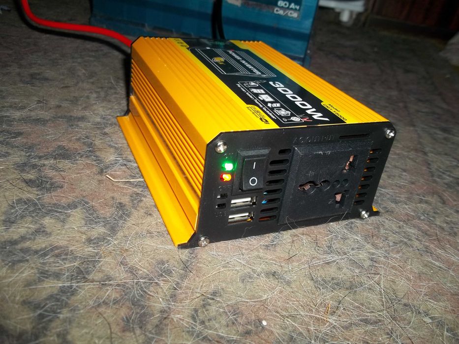 инвертор 3000W поможет при отключении света