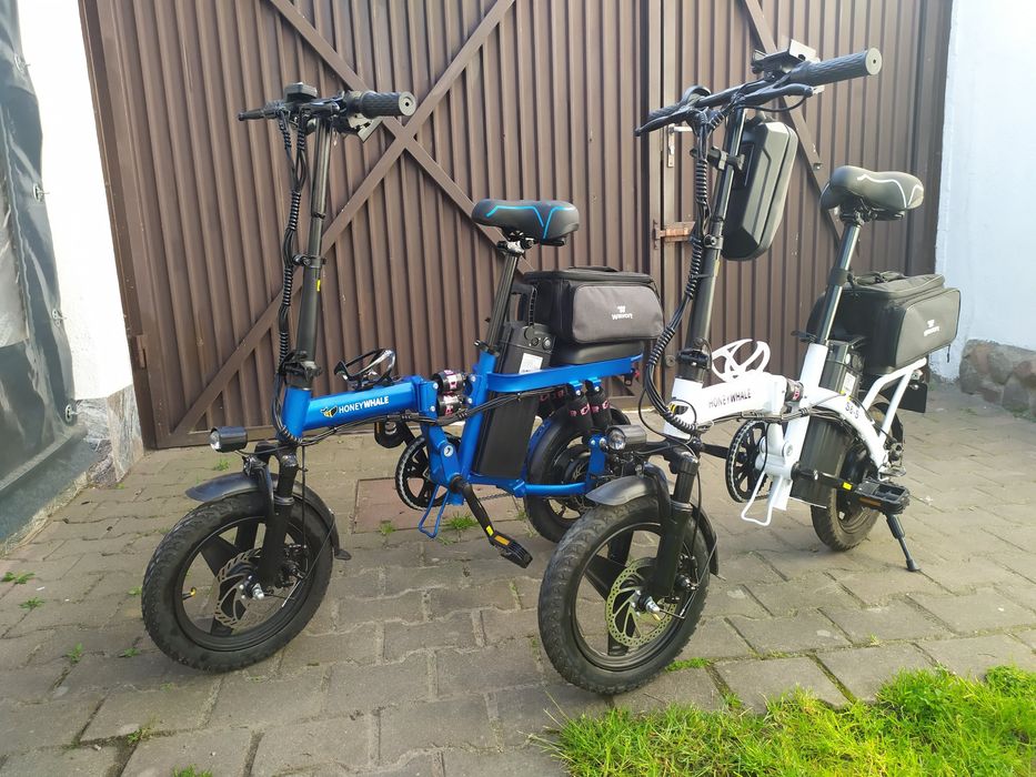Super rower elektryczny skladany