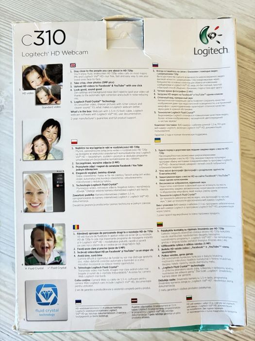 веб камера logitech c310