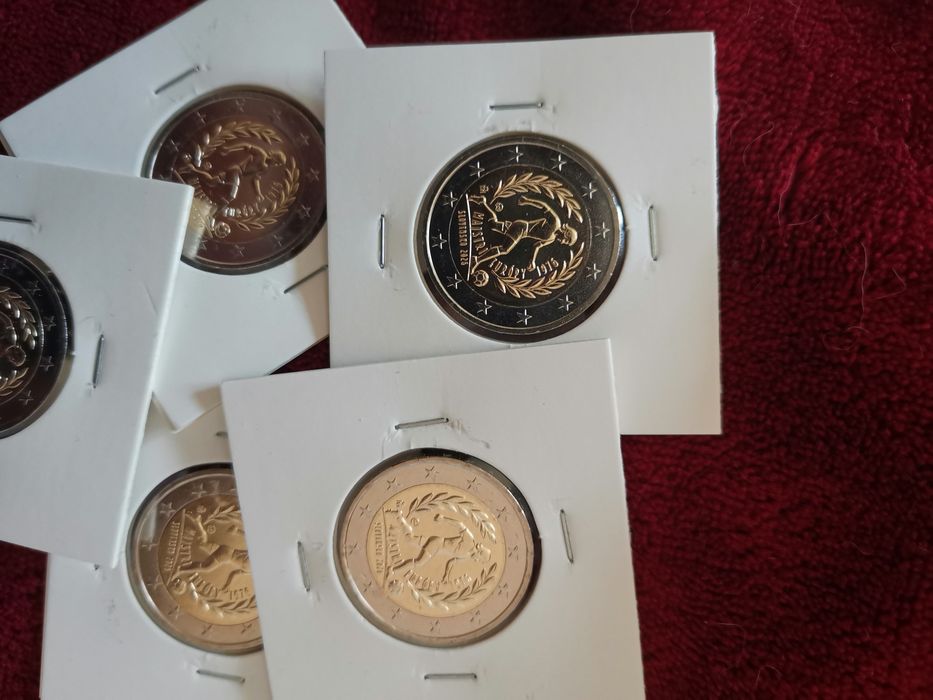 Eslováquia 2026 - Moeda comemorativa de 2€  - 50° Anivº triunfo euro 1976