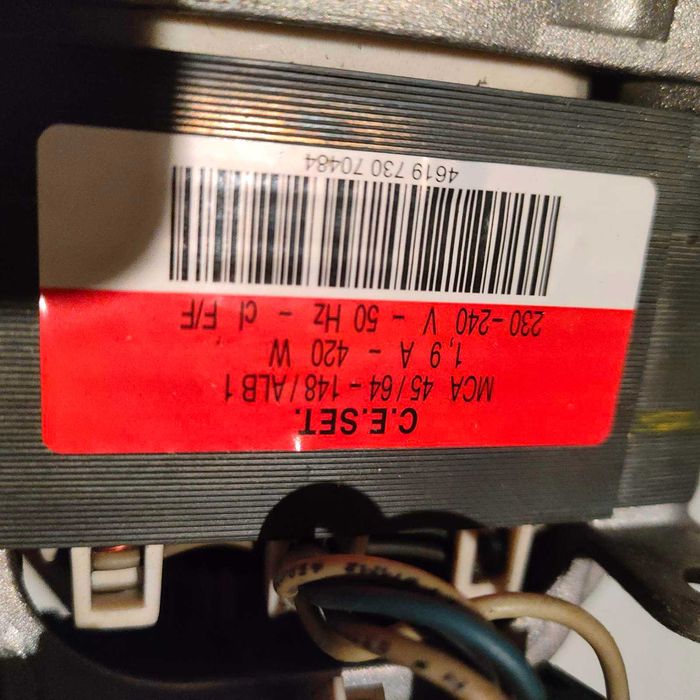 Silnik Pralka Whirpool EUT 1000 lub AWE 6419 MCA 45/64-148/ALB 7