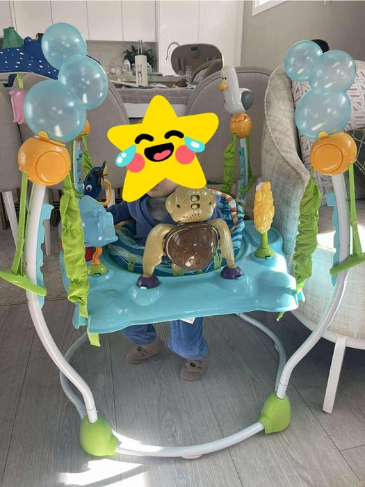 Bright Starts, Disney Baby, saltitão,