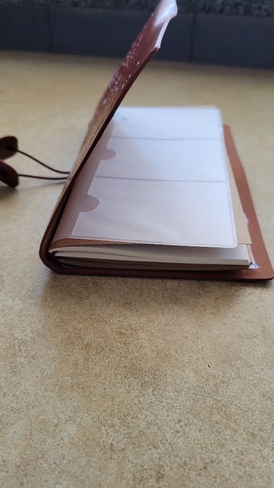 Блокнот в шкіряній обкладинці,шкіряний блокнот