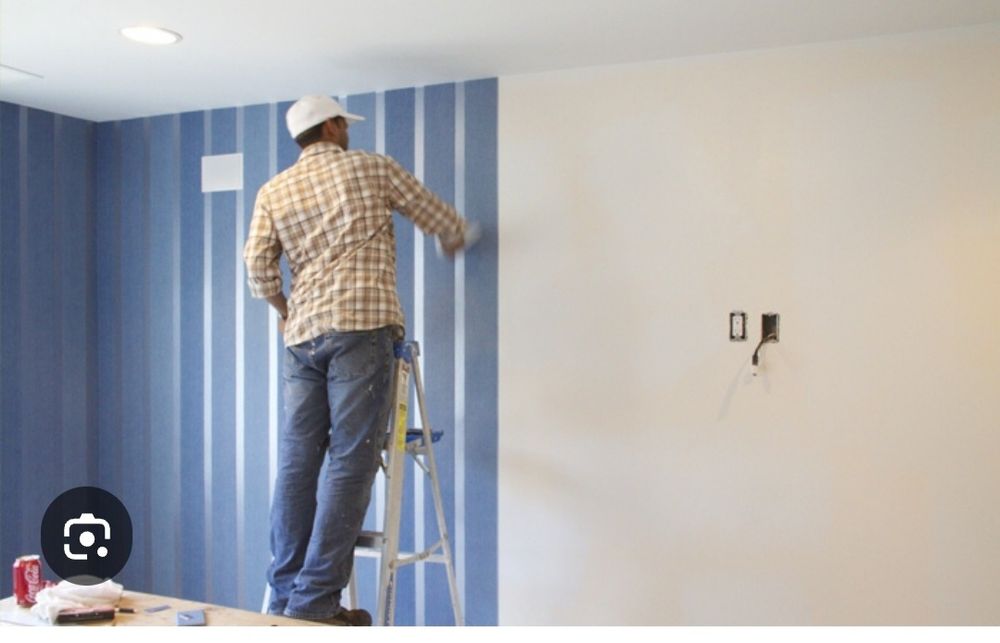 Поклейка шпалер ,сантехніка