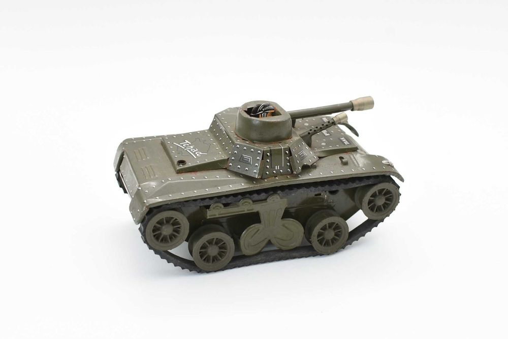 Tanque de Lata Joustra “Tchad” – Vintage (França, anos 1950/1970)