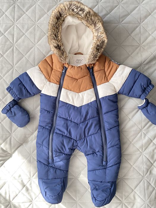 Комбінезон зимовий 56-62 розмір 0-3 місяці
