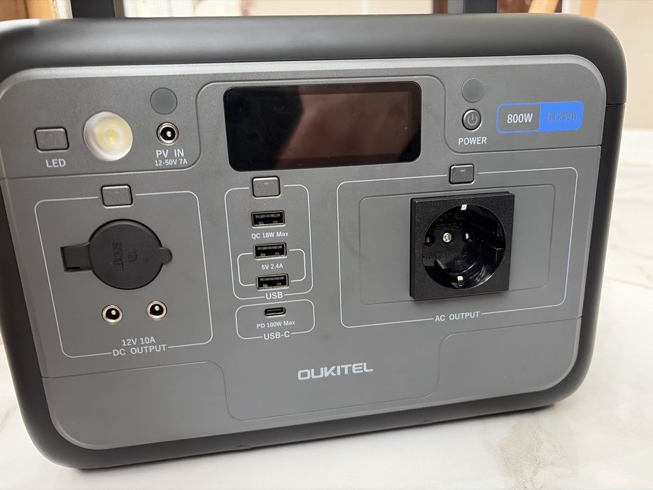 Зарядна станція oukitel 512 wh lifepo4