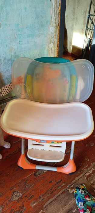 Стульчик для кормления chicco polly