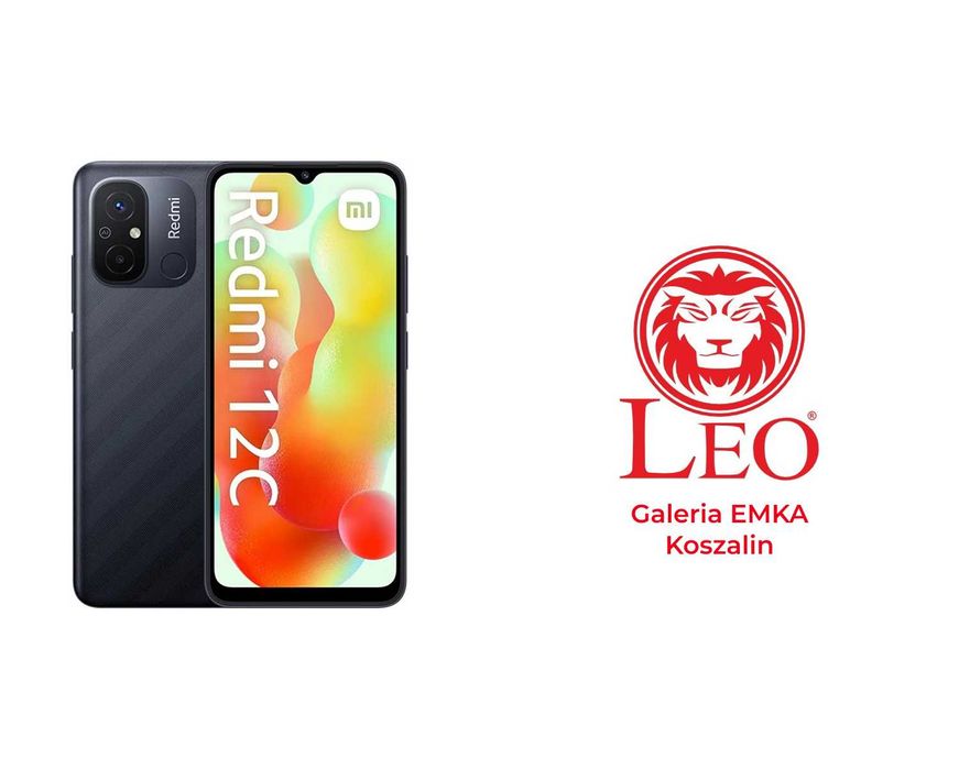 Telefon Xiaomi Redmi 12C 3/32GB DEMO / FV23% / POLSKA / SZARY