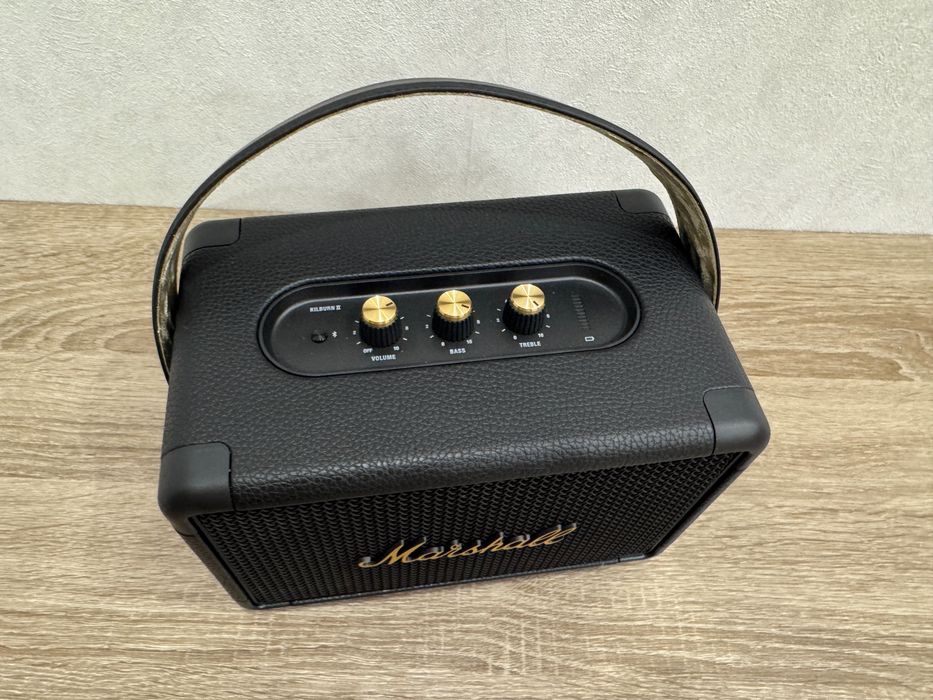 Бездротова колонка Marshall Kilburn II Black and brass 1005923 Ідеальний стан Магазин Гарантія Повний комплект