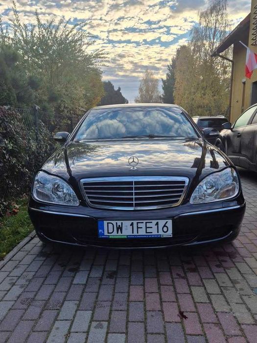 Mercedes S Klasa 2006, stan bardzo dobry, pod Wrocławiem