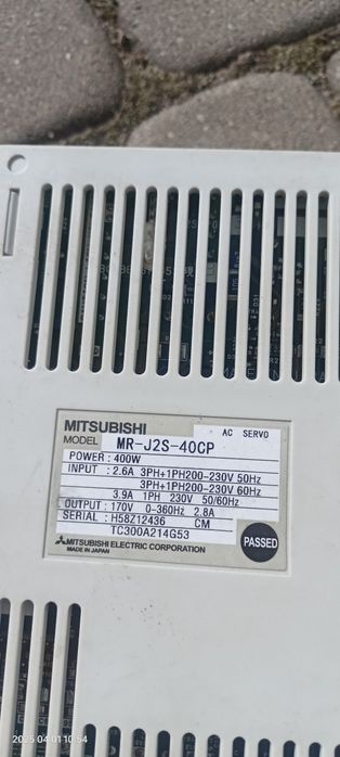 Serwo Mitsubishi MR-J2S-40CP