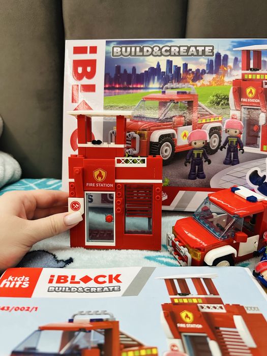 Конструктор Kids hits IBLOCK Пожежна машина