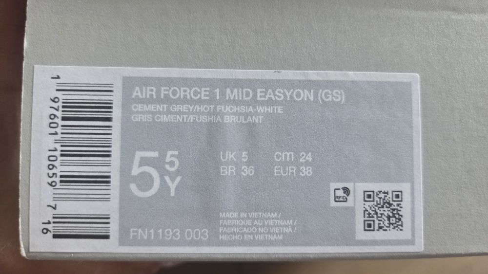 Buty Air Force 1 Mid Easyon