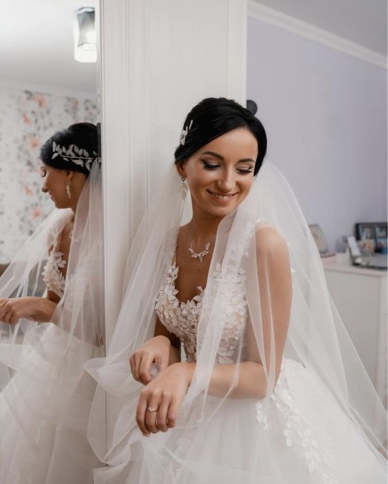 Весільна сукня біла, розмір S