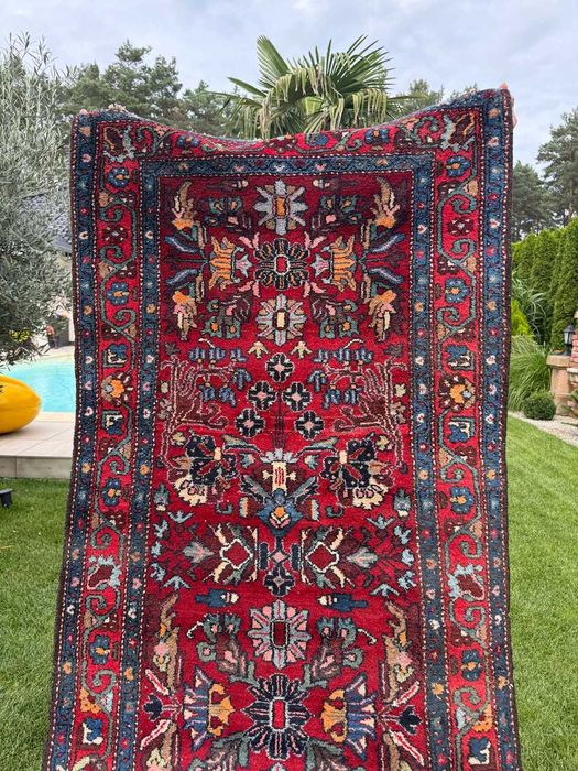Dywan Chodnik Perski Wełniany Vintage Iran Farahan 290x105 gal.10 tyś
