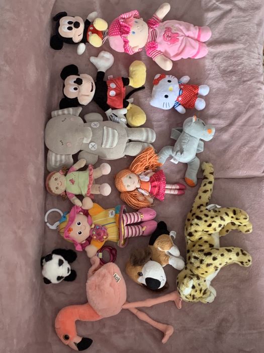 Мягкие игрушки, глазастики, Ty, Микки маус