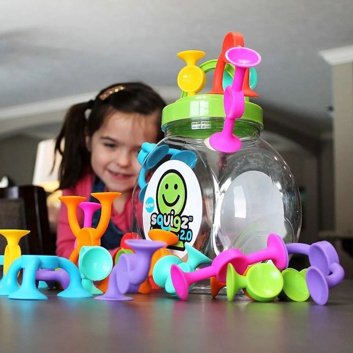 Fat Brain Toys Squigz 2.0 przyssawki zabawki