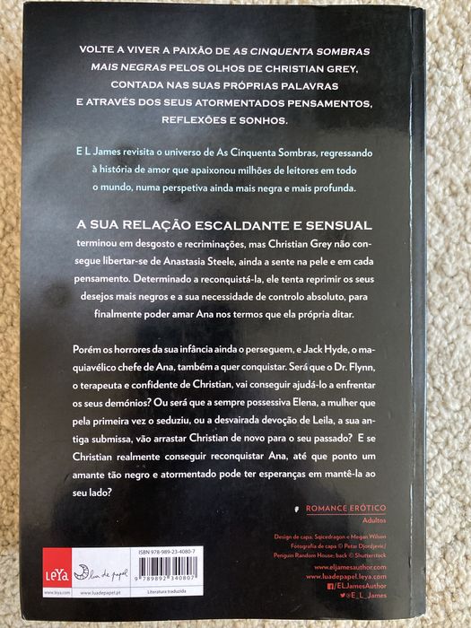 Vendo livro Mais Negro, de EL James