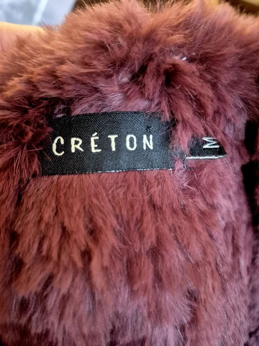 Bolerko  studniówka, bal, futro naturalne