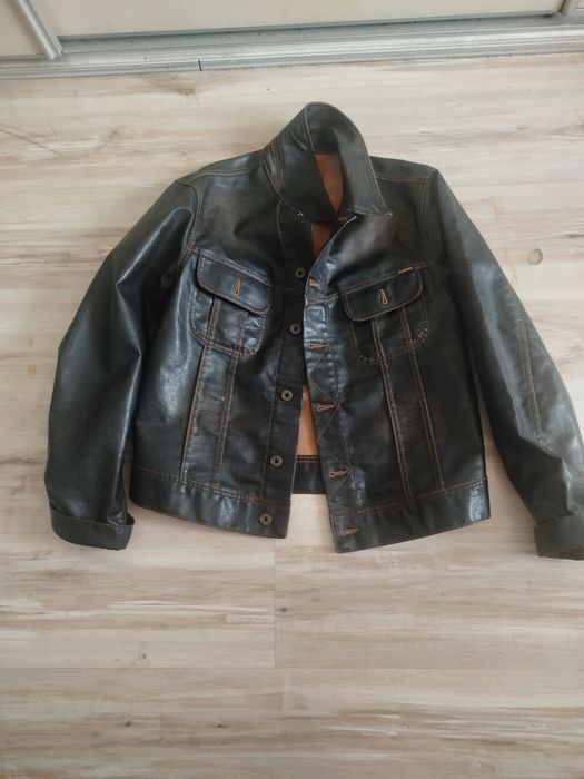 Kurtka męska skórzana XL
