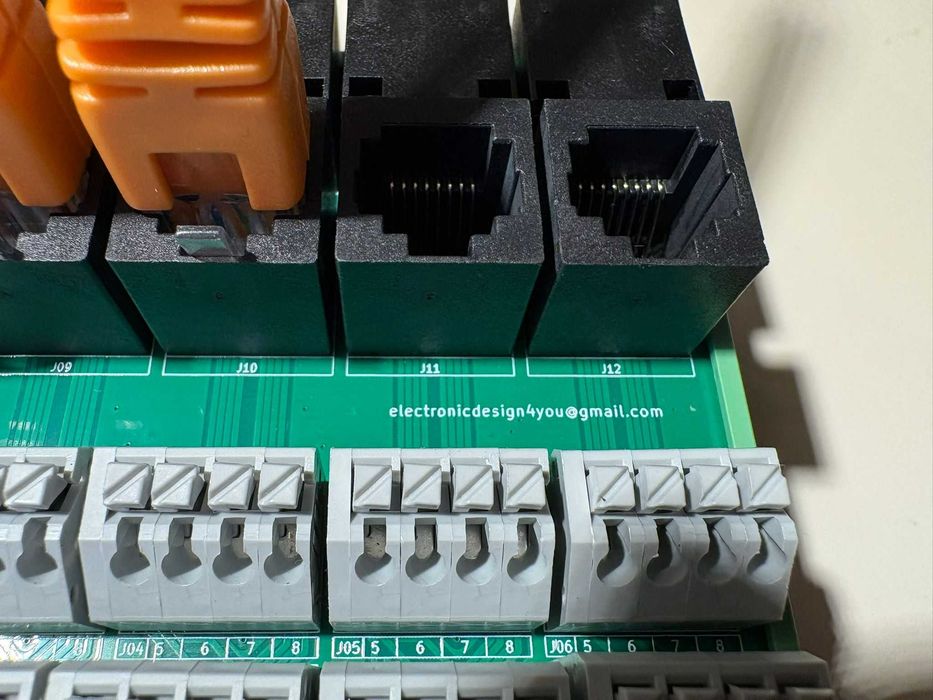 Patchpanel rozdzielczy na szynę DIN IoT Adapter RJ45 Easy Switch