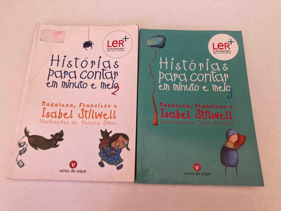 Livro - Histórias para Contar em Minuto e Meio 2 e 3 (ctt editorial grátis)