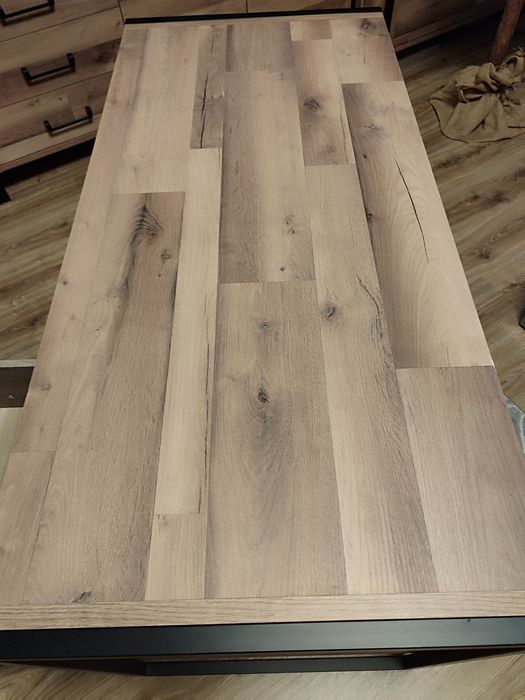 Biurko Forte HUD dąb klepkowy HUDB211R + półka Gratis!