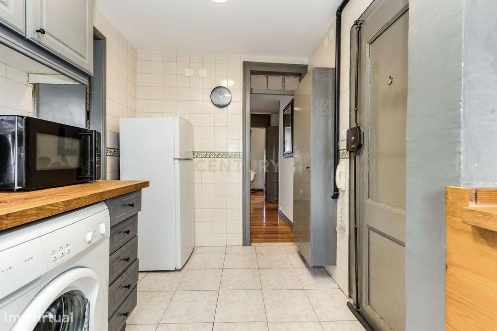 Apartamento T1 Mobilado, Alcântara, Arrendamento de Longa Duração