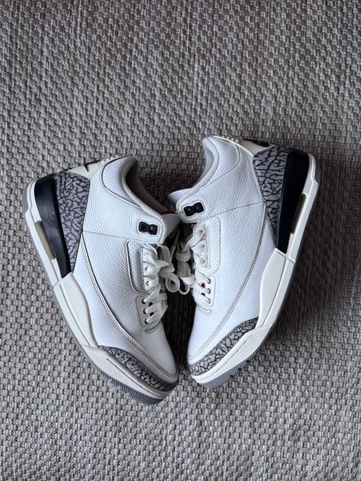 Кроссовки Nike Air Jordan 3 Retro White Cement