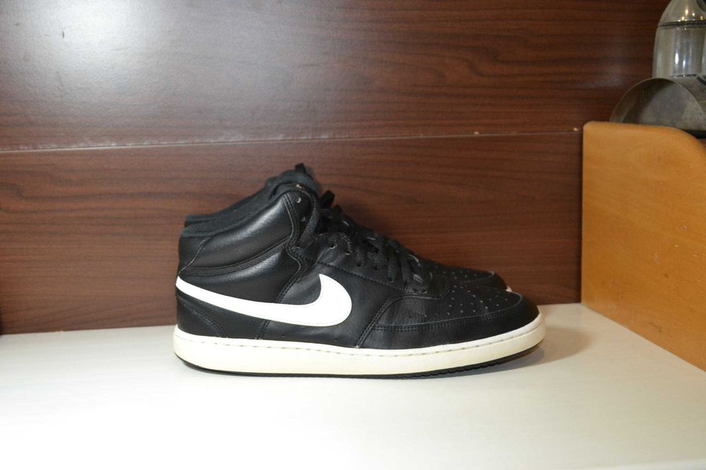 nike court vision 44.5р кроссовки кеды сникерсы ботинки кожаные